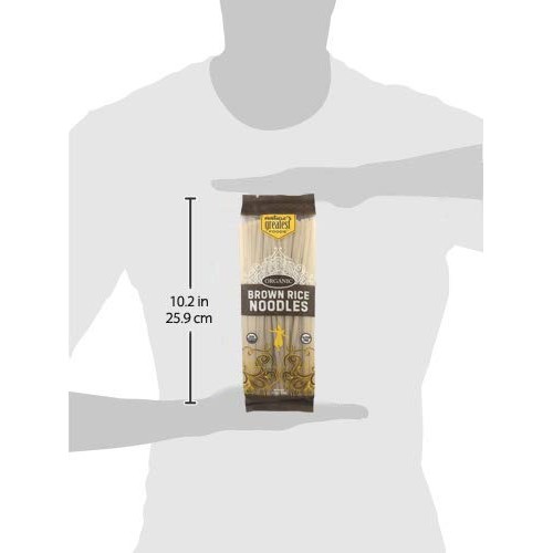 Natures Greatest Foods, Organic Gluten-Free Brown Rice Noodles,