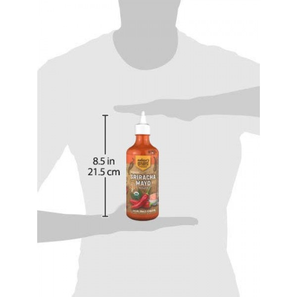 Natures Greatest Foods, Organic Sriracha Mayo Sauce, Vegan, Glu