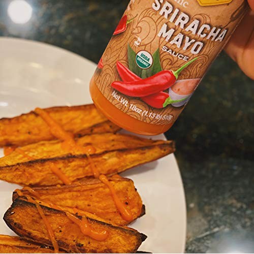 Natures Greatest Foods, Organic Sriracha Mayo Sauce, Vegan, Glu