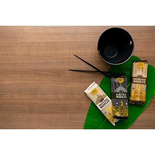 Natures Greatest Foods, Organic Gluten-Free Black Rice Noodles,
