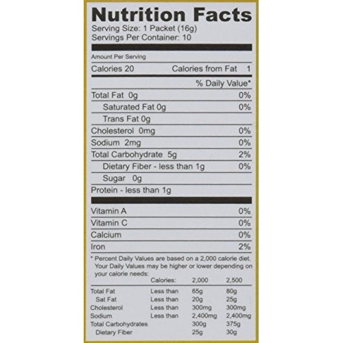 Natures Guru Instant Classic Chai Tea Drink Mix Unsweetened 10