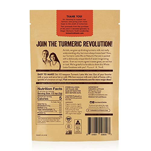 Nature’S Harvest Turmeric Latte Mix - Enjoy Your Golden Milk Tea