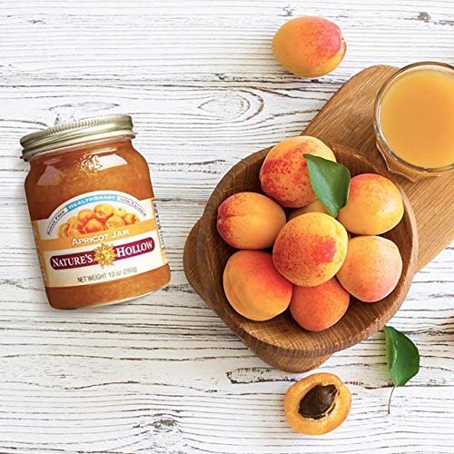 Natures Hollow, Sugar-Free Apricot Jam Preserves, Non Gmo, Keto