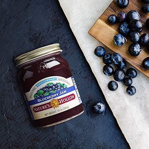 Natures Hollow, Sugar-Free Blueberry Jam Preserves, On Gmo, Ket