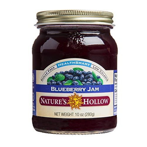 Natures Hollow, Sugar-Free Blueberry Jam Preserves, On Gmo, Ket