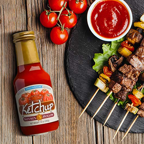 Natures Hollow, Sugar-Free Ketchup, 12 Ounces, Non Gmo, Keto Fr