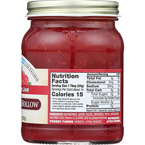 Natures Hollow, Sugar-Free Strawberry Jam Preserves, Non Gmo, K