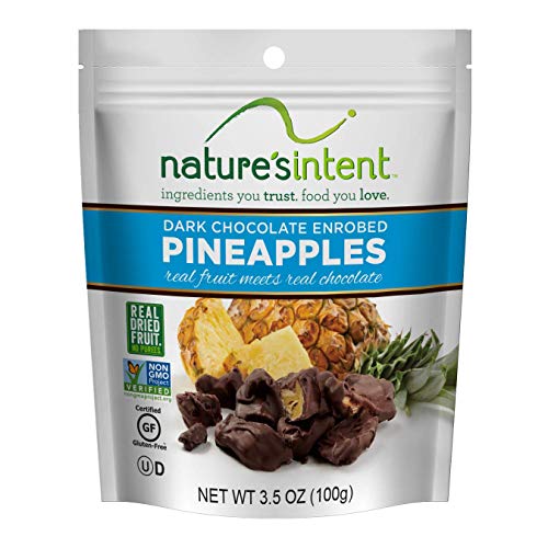 Nature’S Intent Dark Chocolate Covered Dried Fruit- Pineapples 3