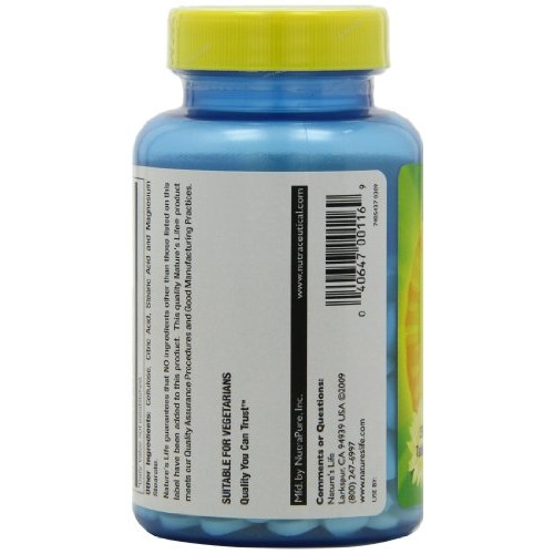 Natures Life Apple Cider Vinegar, 250 Mg, 35 % Acetic Acid | 25