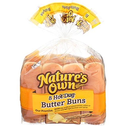Nature'S Own Butter Buns Hotdog - 8 Ct