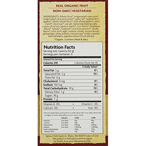 Natures Path Frosted Toaster Pastry - Chocolate - 11 Oz - 6 Ct