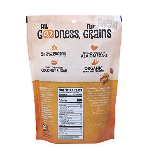 Nature’S Path Caramel Pecan Grain-Free Granola, Healthy, Organic