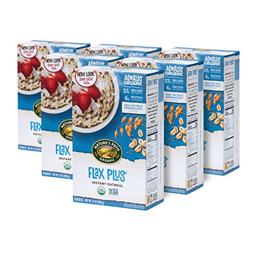 Nature’S Path Flax Plus Instant Oatmeal, Healthy, Organic, 8 Pou