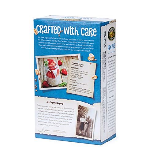 Nature’S Path Flax Plus Instant Oatmeal, Healthy, Organic, 8 Pou