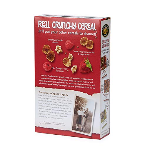 Nature’S Path Flax Plus Red Berry Crunch Cereal, Healthy, Organi