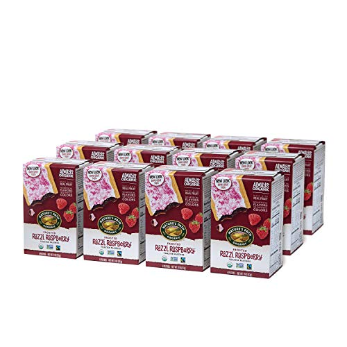 Nature’S Path Frosted Razzi Raspberry Toaster Pastries, Healthy,