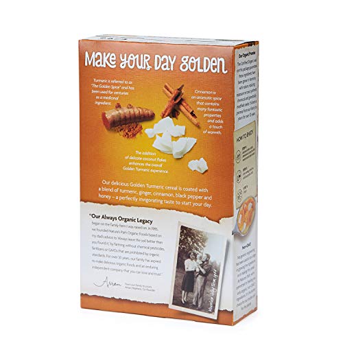 Nature’S Path Golden Turmeric Cereal, Healthy, Organic, Gluten-F