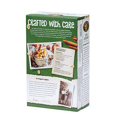 Nature’S Path Apple Cinnamon Instant Oatmeal, Healthy, Organic,