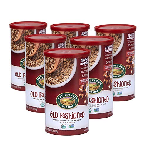 Nature’s Path Organic Old Fashioned Whole Grain Rolled Oats, 18 ...