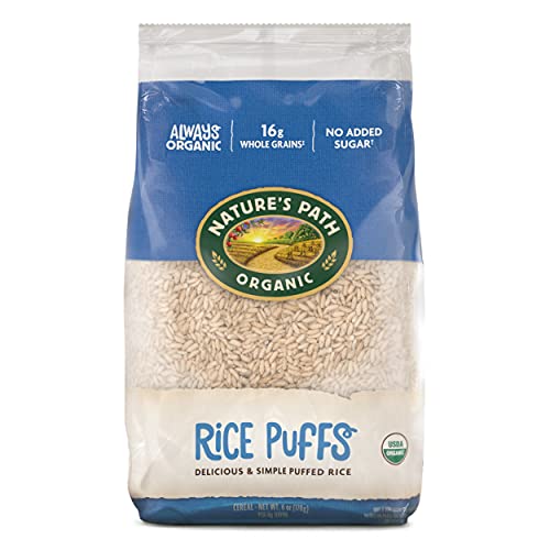 Nature’S Path Rice Puffs Cereal, Healthy, Organic, Gluten-Free, Nature’S Path Rice Puffs Cereal, Healthy, Organic, Gluten-Free,