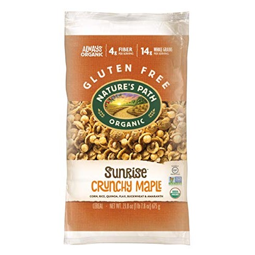 Nature’S Path Sunrise Crunchy Maple Cereal, Healthy, Organic, Gl