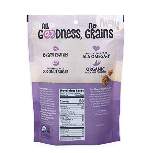 Nature’S Path Vanilla Poppy Seed Grain-Free Granola, Healthy, Or