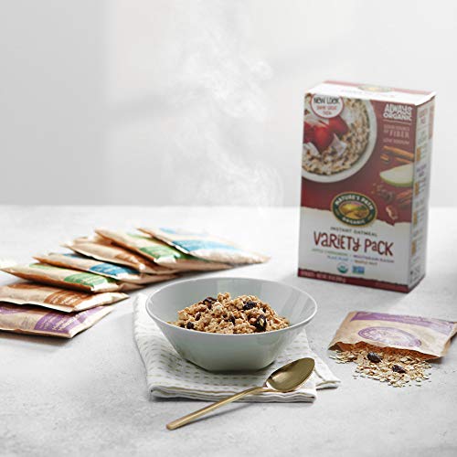 Nature’S Path Variety Pack Instant Oatmeal, Healthy, Organic, 8