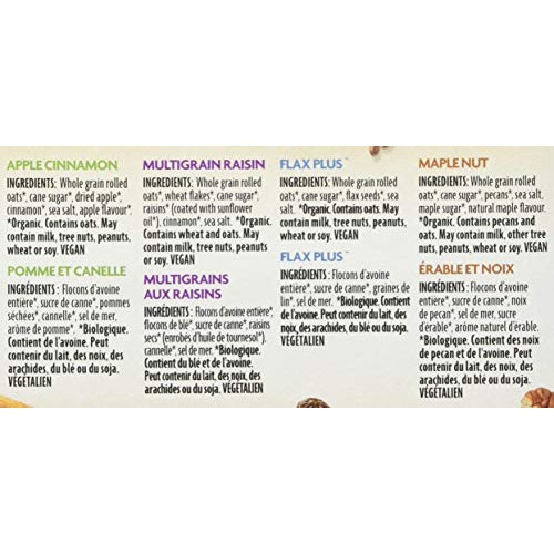 Nature’S Path Variety Pack Instant Oatmeal, Healthy, Organic, 8