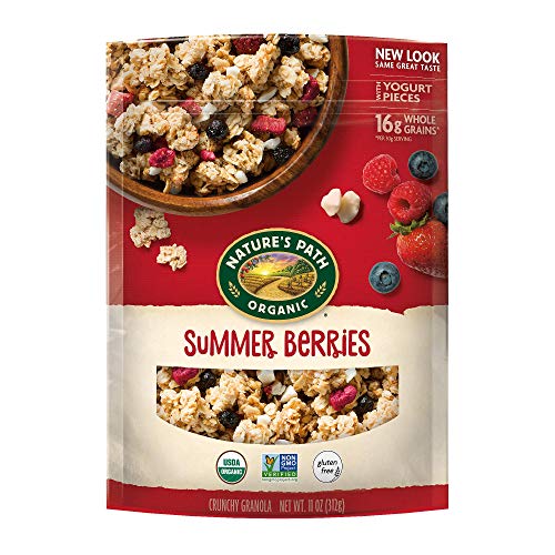 Natures Path Gluten-Free Summer Berries Granola, 11 Ounce Pack