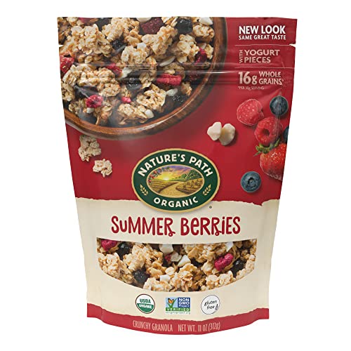 Natures Path Organic Gluten-Free Granola Cereal, 11 Ounce, Summ