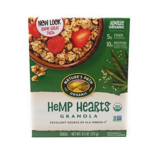 Natures Path Organic Hemp Plus Granola 11 Oz Pack Of 4