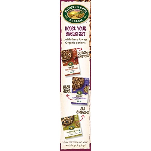 Natures Path Flax Plus Organic Cereal, Raisin Bran, 14 Oz Box