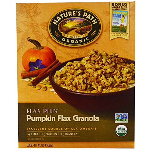 Natures Path Flax Plus Pumpkin Flax Organic Granola, 11.5 Oz P