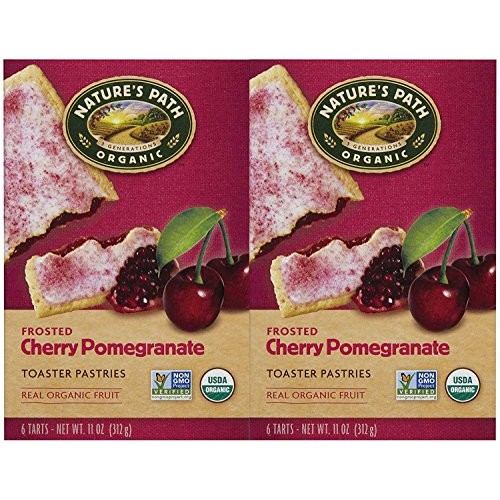 Natures Path Frosted Toaster Pastry - Cherry Pomegranate - 11 O