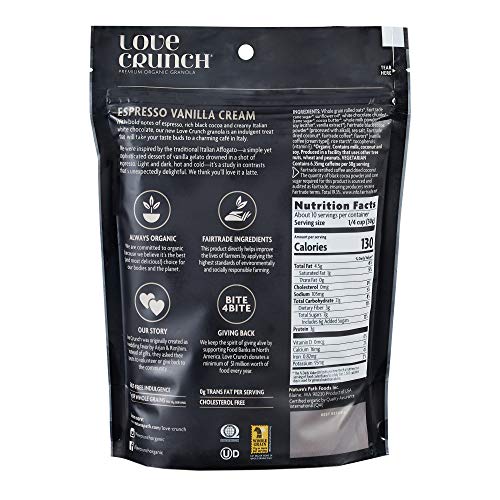 Natures Path Love Crunch Organic Granola, Espresso Vanilla Crea