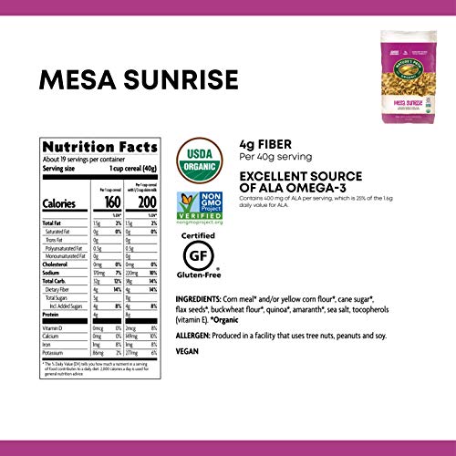 Natures Path Mesa Sunrise Cereal, Healthy, Organic &Amp; Gluten Fre