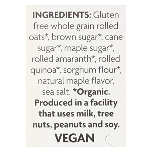 Natures Path Organic Brown Sugar Maple Hot Oatmeal, 11.3 Ounce -