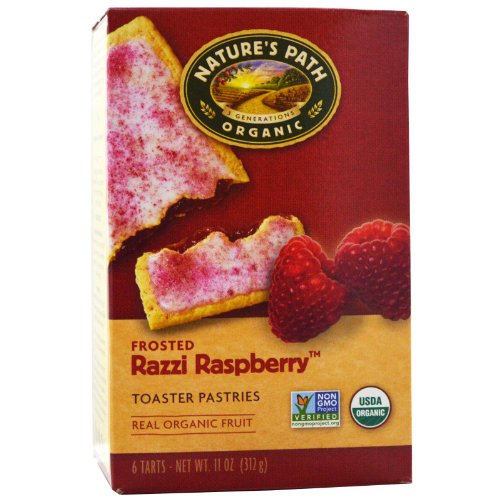 Natures Path Organic Frosted Raspberry Toaster Pastry 11 Oz. P