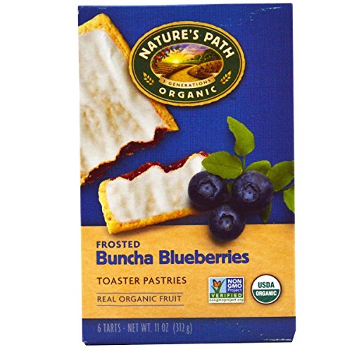 Natures Path, Organic Frosted Toaster Pastries, Buncha Blueberr
