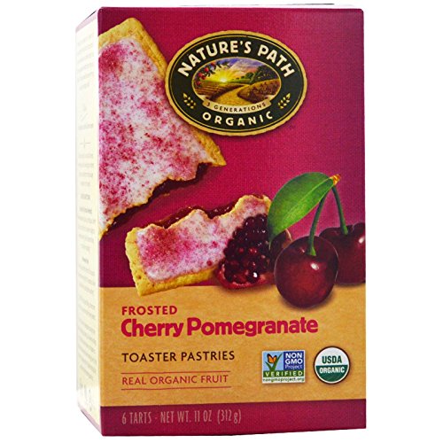 Natures Path, Organic, Frosted Toaster Pastries, Cherry Pomegra