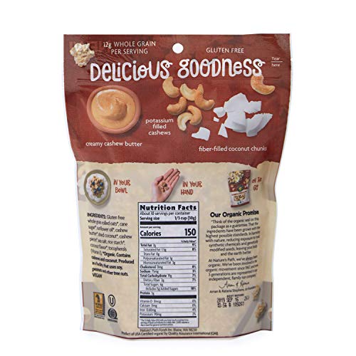 Nature’S Path Coconut &Amp; Cashew Butter Granola, Healthy, Organic Nature’S Path Coconut &Amp; Cashew Butter Granola, Healthy, Organic