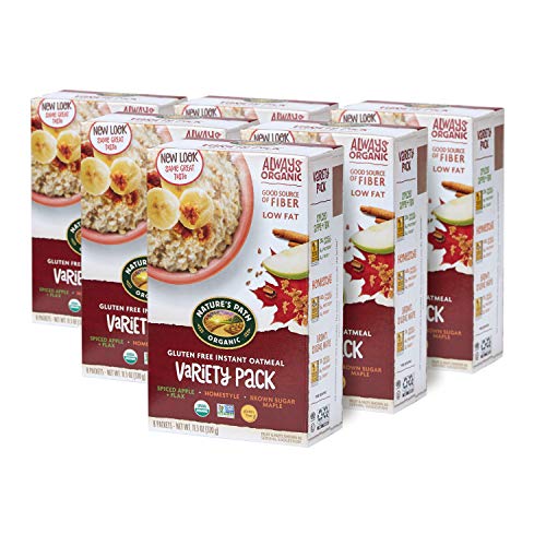 Nature’S Path Instant Oatmeal Variety Pack, Healthy, Organic, Gl