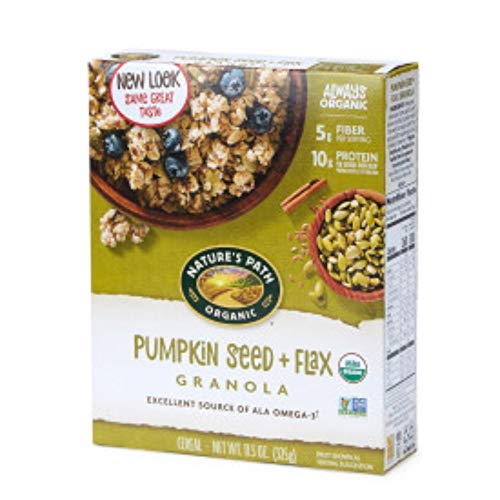 Natures Path Organic Granola, Pumpkin Seed + Flax, 11.5 Oz Box