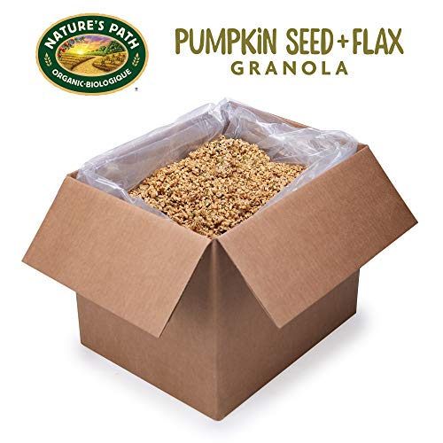 Natures Path Organic Granola, Pumpkin Seed + Flax, 25 Pound Bul