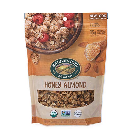Natures Path Organic Honey Almond Gluten Free Granola, 11 Oz, P
