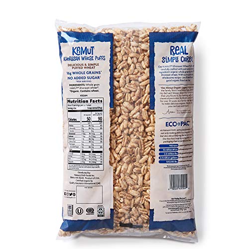 Natures Path Organic Kamut Puffs Cereal,Earth Friendly Package,