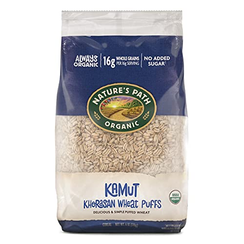 Natures Path Organic Kamut Puffs Cereal,Earth Friendly Package,