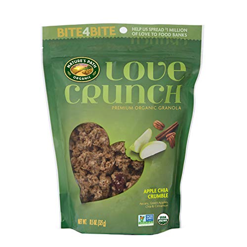 Natures Path Organic Love Crunch Premium Granola, Apple Chia Cr