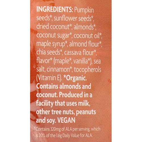 Natures Path Organic Maple Almond Grain Free Granola, 8 Oz