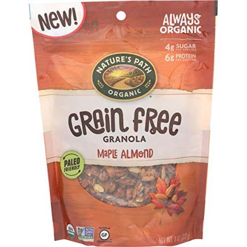 Natures Path Organic Maple Almond Grain Free Granola, 8 Oz